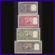 1 Re, 2 Rs, 5 Rs & 10 Rupee Notes Set Of 4 Gandhi Notes